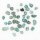 Aquamarin Nuggets ca. 6-9 mm mit 1 mm Loch - 5g Packung