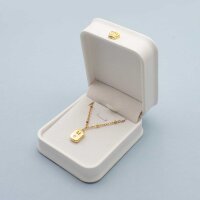 Schmuckschachtel Royal Weiß Kunstleder 8x7x4 cm mit...