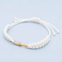Verbinder 304 Edelstahl 12x4mm - 18K Ionenplattierung 4...