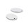 Gravurrohling ovaler Anhänger aus 304 Edelstahl 20x15 mm 2 Stück