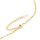 Paperclipkette aus 316 Edelstahl 41 cm mit 14K IP Goldbeschichtung 1 Stück