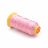 Makramee Garn 0,6 mm in Rosa, 120 m Spule, Seidenoptik