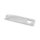 Gravurrohling 304 Edelstahl rechteckiger Anhänger mit Herz-Aussparung 40x10 mm 1 Stück