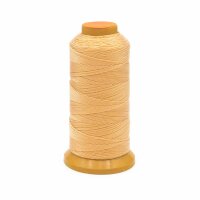 Makramee Garn 0,6 mm in Goldgelb 120 m Nylon Schnur...