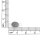 Labradorit Verbinder facettiert in 925 Silber gefasst oval 14,5 x 7 mm 1 Stück