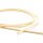 Polyesterkordel gewachst 2 mm in Vanille Schmuckband 10 m