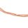 Hämatitperlen 2 mm roségoldfarben, langanhaltend beschichtet, AAA, 1 Strang (ca. 185 Stück)