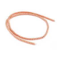 Hämatitperlen 3 mm roségoldfarben,...