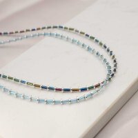 Stiftperlen 5x2 mm in 7 Farben 56g in Sortierbox