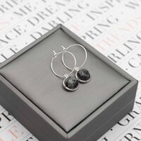 Cabochons aus natürlichem Labradorit 10 mm 4 Stück