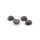 Cabochons aus natürlichem Labradorit 10 mm 4 Stück