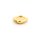 Fassung 16mm quadratisch 304 Edelstahl IP-Gold für 10 mm Cabochons 1 Stück