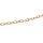 Paperclip Armband 304 Edelstahl IP Gold 16 cm plus 2,5 cm Verlängerung