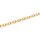 Ankerkette 304 Edelstahl 18K IP vergoldet 3 x 2 mm, 1 m