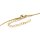 Schlangenkette 41 cm vergoldet 18K IP-Beschichtung Edelstahl Halskette 1 Stück