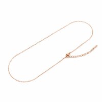 Gliederkette Edelstahl 304 roségoldfarben IP...