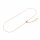 Gliederkette Edelstahl 304 roségoldfarben IP beschichtet, 40 cm + 5 cm Verlängerung