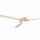 Gliederkette Edelstahl 304 roségoldfarben IP beschichtet, 40 cm + 5 cm Verlängerung