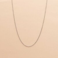 Gliederkette Edelstahl platinfarben 40 cm Halskette 1...