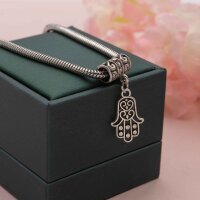 Großlochperlen Mystery Bag in Antik-Silber 100 Gramm