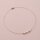 Schraubverschluss Edelstahl oval platinfarben 11,5 mm 1 Stück