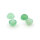 Aventurin Cabochon 6 mm in Grün 4 Stück
