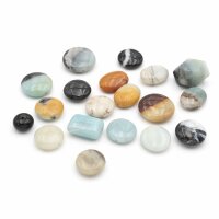 Amazonit Perlen Mix "Ocean" Edelstein Mischung...