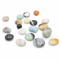 Amazonit Perlen Mix "Ocean" Edelstein Mischung...