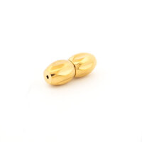 Schraubverschluss Memory Wire goldfarben - Edelstahl 304,...