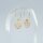 Zwischenperlen rund Edelstahl 304, 18K Goldbeschichtung IP, 2 mm, 50 Stk.
