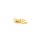 Zirkonia Anhänger Set Sonne Mond Stern, 18K Goldbeschichtung Messing