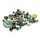 Mystery Bag Edelsteine, Schmucksteine und Lampwork, 100 g Perlenmix