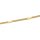 Panzerkette 1,5 mm Edelstahl gestanzte Zwischenglieder, 18K PVD-Goldbeschichtung 1 Meter