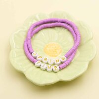 Katsukiperlen fliederfarben 4 mm aus Polymer-Ton, 1...