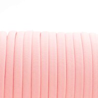 Elastisches Habotai-Band Rosa, 5 x 3 mm, 2 Meter, Nylon