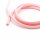 Elastisches Habotai-Band Rosa, 5 x 3 mm, 2 Meter, Nylon