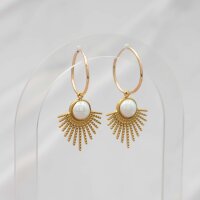 Sonnenanhänger mit Fassung für 8 mm Cabochons,...