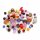 Perlen Überraschungsset bunt gemischt, Acryl und Glas, 50 Gramm, 5-15 mm