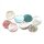Perlmuttscheiben bunt 25 mm Muschelscheiben Mix 30g