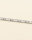 Tennisarmband Zirkonia Edelstahl platinfarben, ca. 17-20 cm verstellbar