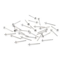 Ohrstecker aus Edelstahl für angebohrte Perlen,...