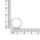Creolen Edelstahl 16 mm platinfarben 2 Stück