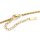 Venezianerkette aus 304 Edelstahl, 14K IP vergoldet, 45 cm
