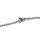 Venezianerkette aus 304 Edelstahl, platinfarben, 2 mm breit, 45 cm