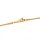 Schlangenkette 51 cm aus 304 Edelstahl, 14K IP vergoldet, 1,6 mm