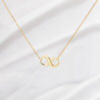 Bastelbeispiel: die feine 18K IP vergoldete Ankerkette...
