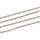 5 m Kette antik bronze 3 x 4 mm Gliederkette