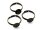5 Ring Rohlinge in antik bronze für Klebeperlen