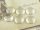 6 Cabochon Glas klar, 16 mm