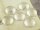 6 Cabochon 18 mm Glas klar